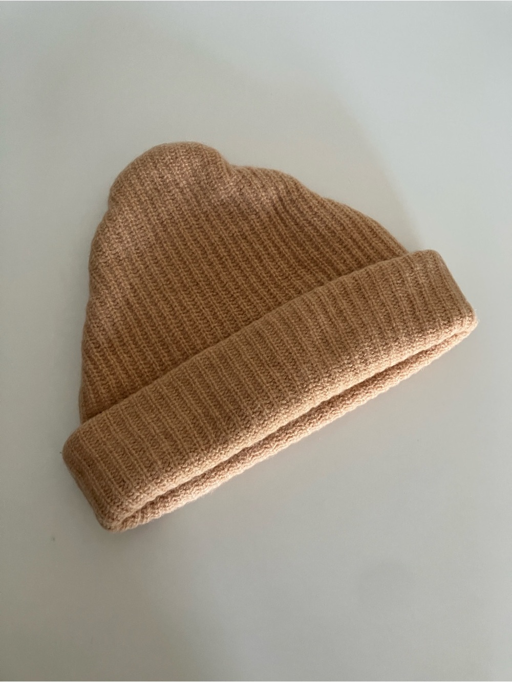 James Street Co Port Beanie in Apricot